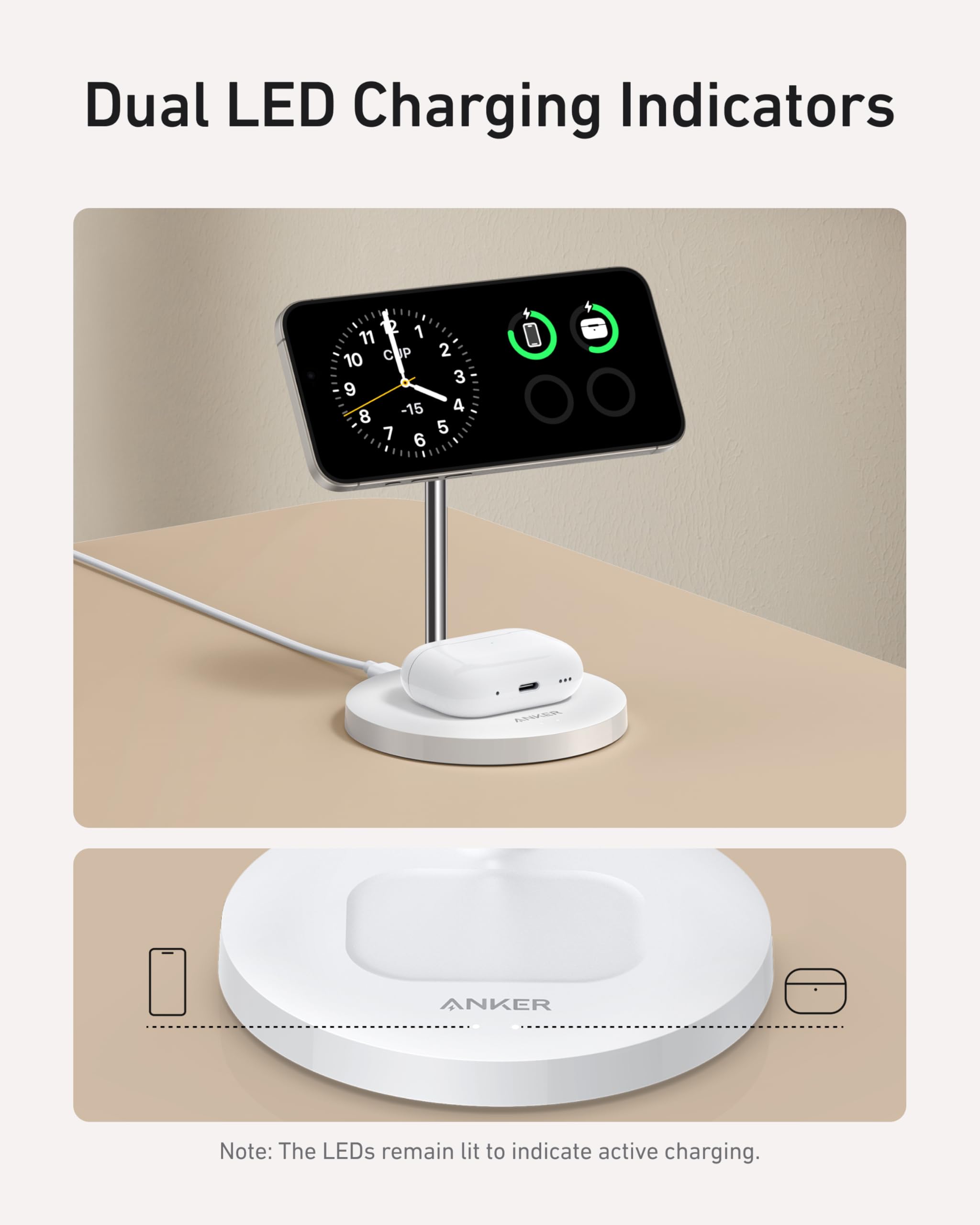 Refurbished MagGo Wireless Charger (2-in-1, Stand) X1