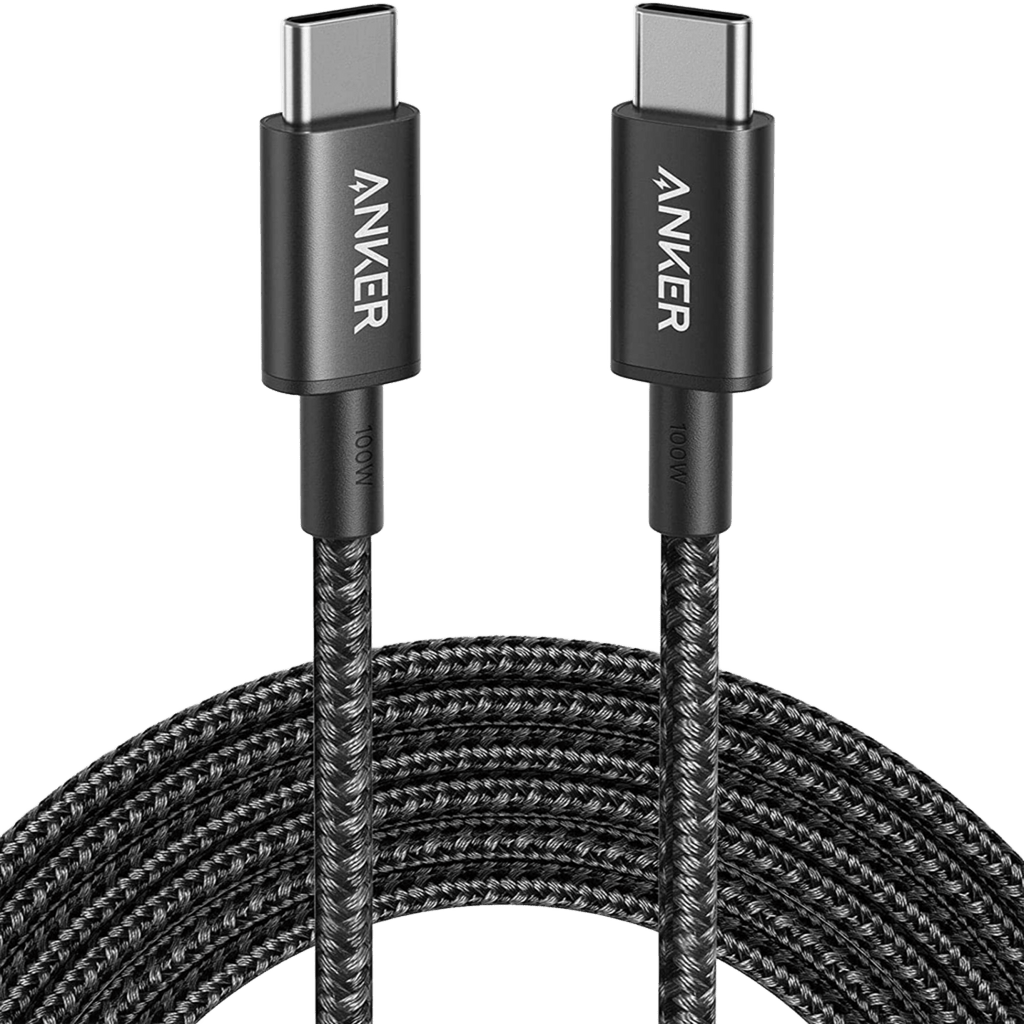 575 USB-C Docking Station (13-in-1) and New Nylon USB-C to USB-C 100W Cable (10 ft) O2