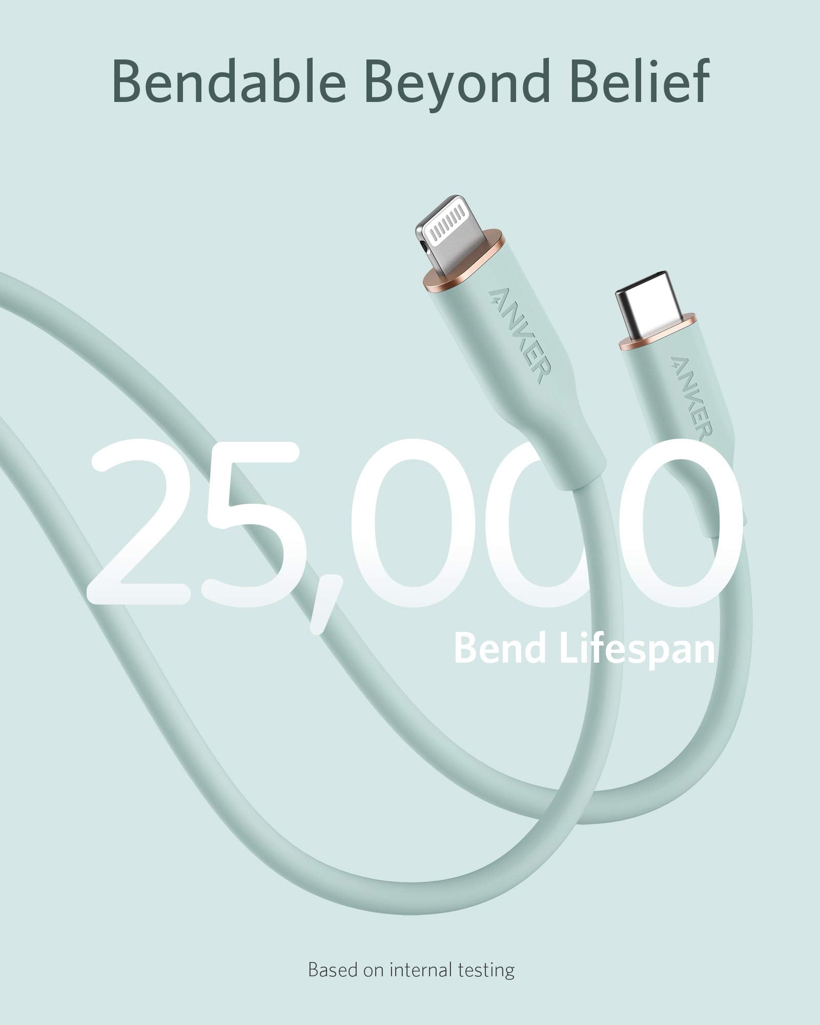 641 USB-C to Lightning Cable (Flow, Silicone) Y6