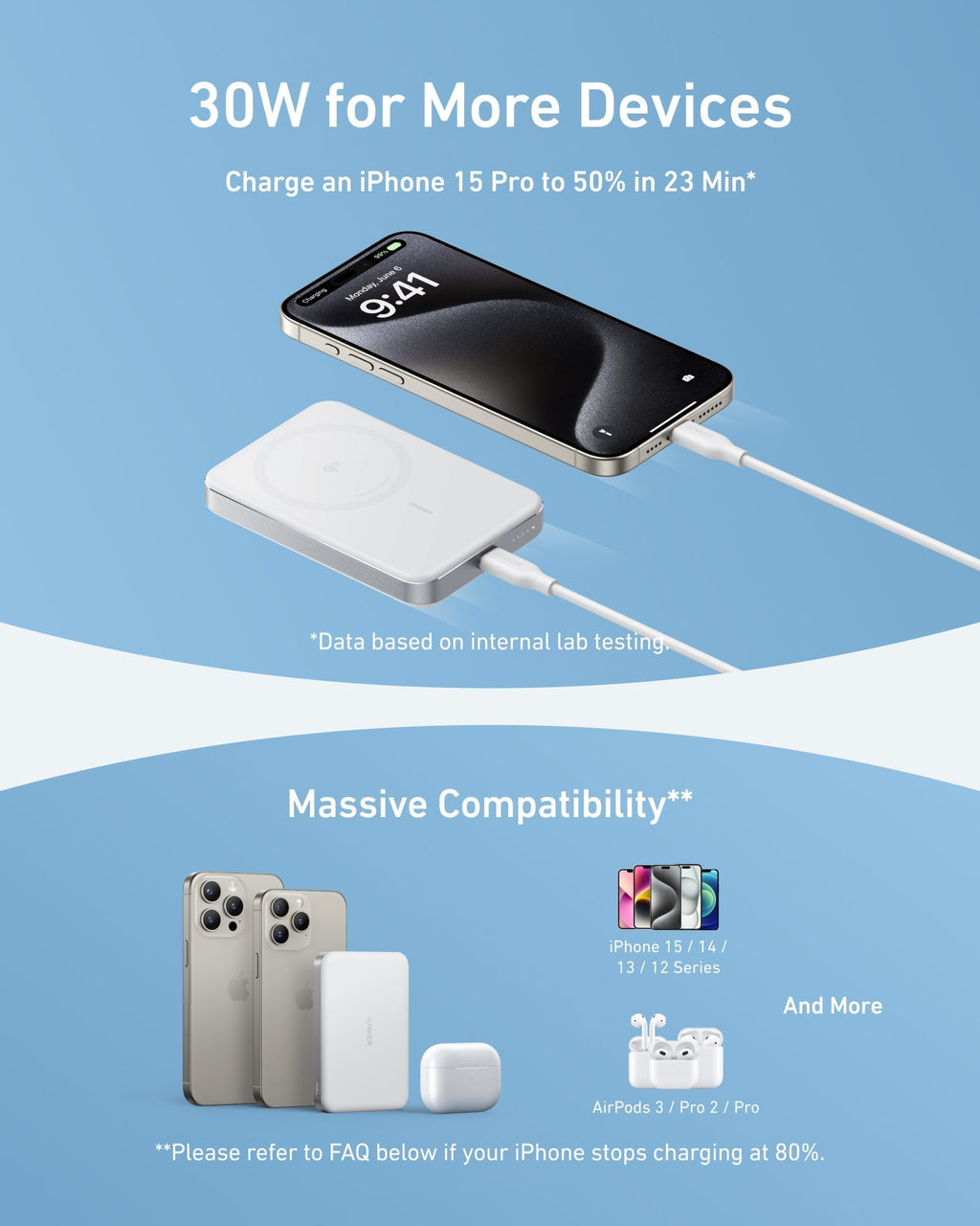 MagGo Power Bank (10K, Slim) | Customizable Z1
