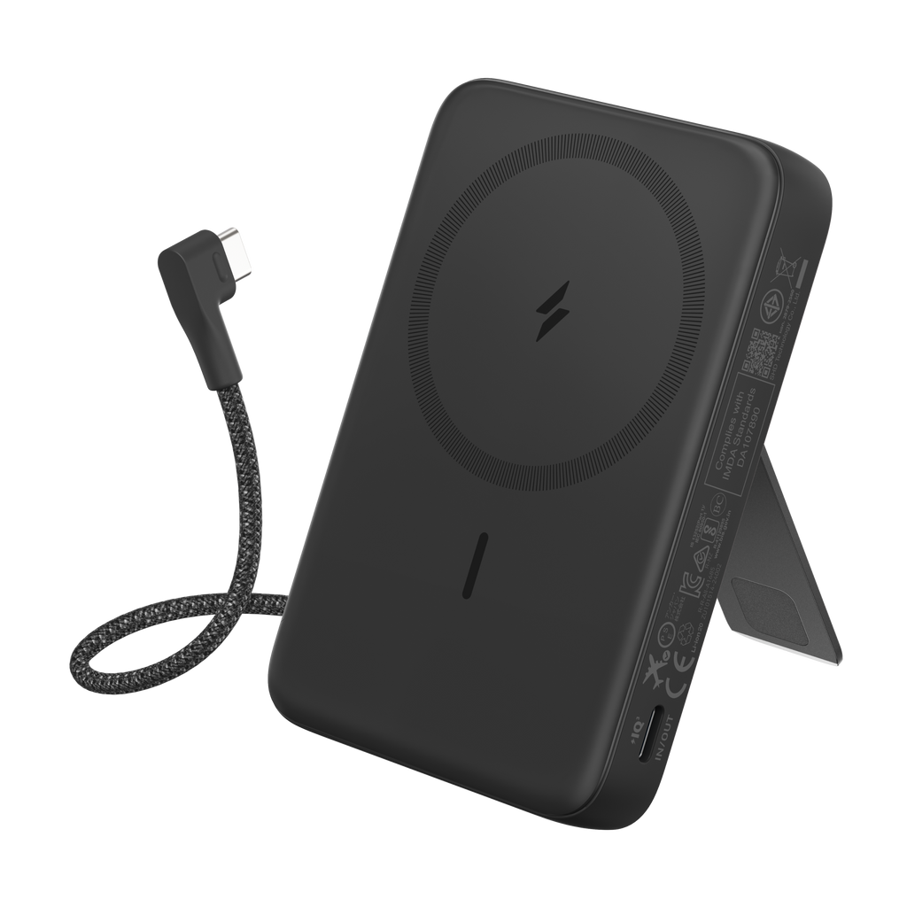 Zolo Magnetic Power Bank (10K, 30W, Built-in USB-C Cable) P3
