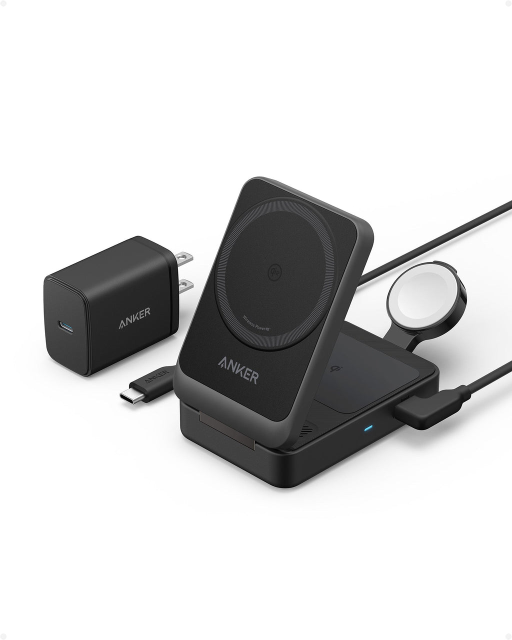 Refurbished MagGo Wireless Charging Station (Foldable 3-in-1) X2
