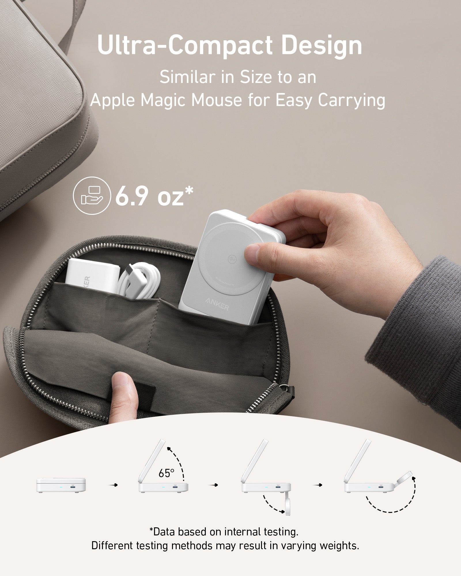 Refurbished MagGo Wireless Charging Station (Foldable 3-in-1) X2