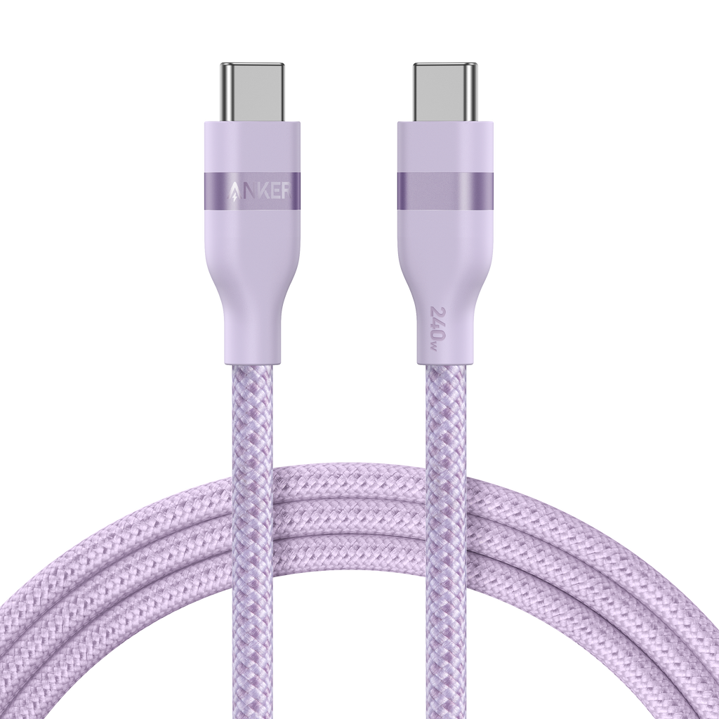 USB-C to USB-C Cable (3 ft / 6 ft, 240W, Upcycled-Braided) E6