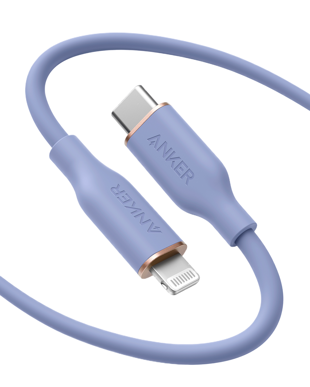 641 USB-C to Lightning Cable (Flow, 3 ft Silicone) Q6