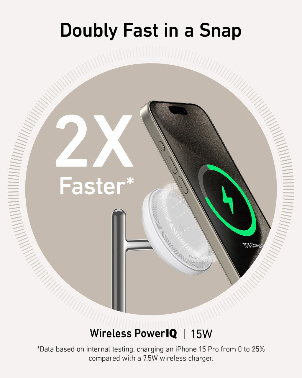 Refurbished MagGo Wireless Charging Station (3-in-1 Stand) B1
