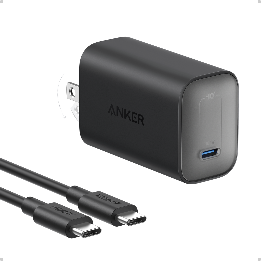 Nano Charger (100W) with USB-C Cable V9