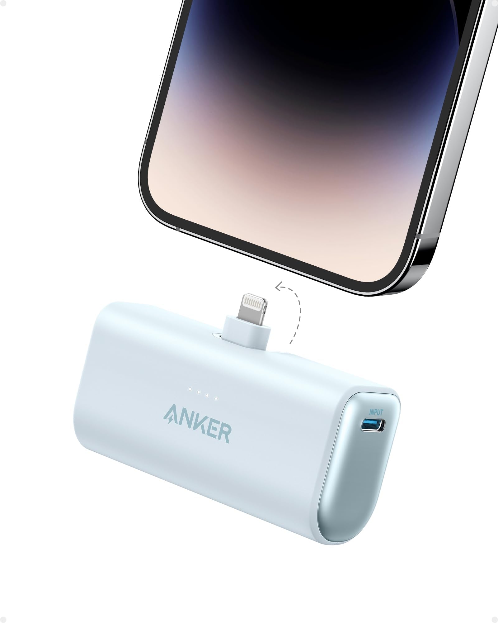 Nano Power Bank (12W, Built-In Lightning Connector)-boa P9