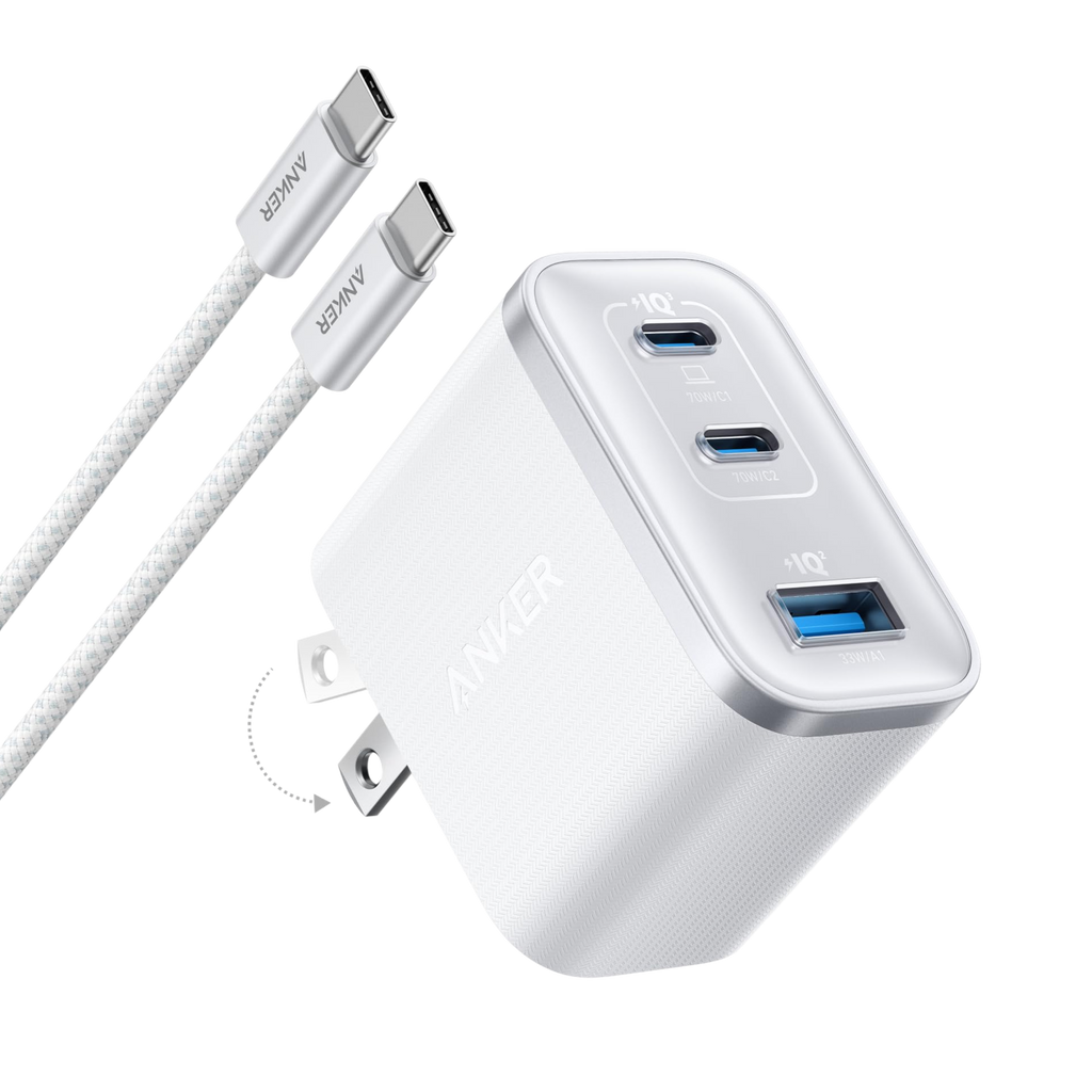 Nano Charger (70W, 3 Ports) J5