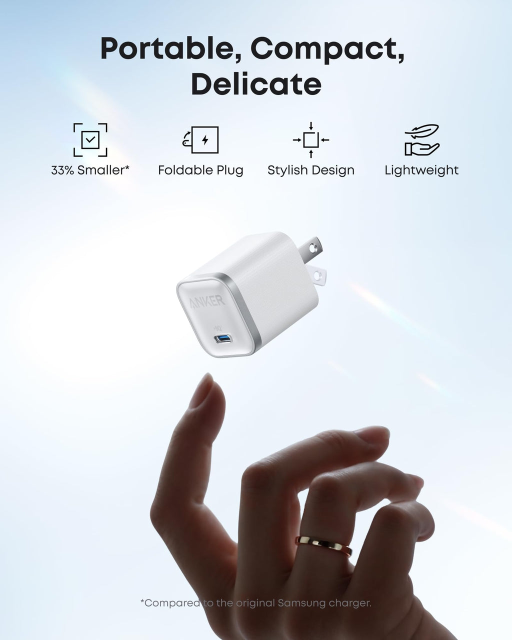 Nano Charging Station (7-in-1, 100W) and Nano Charger (45W) with Cable B1