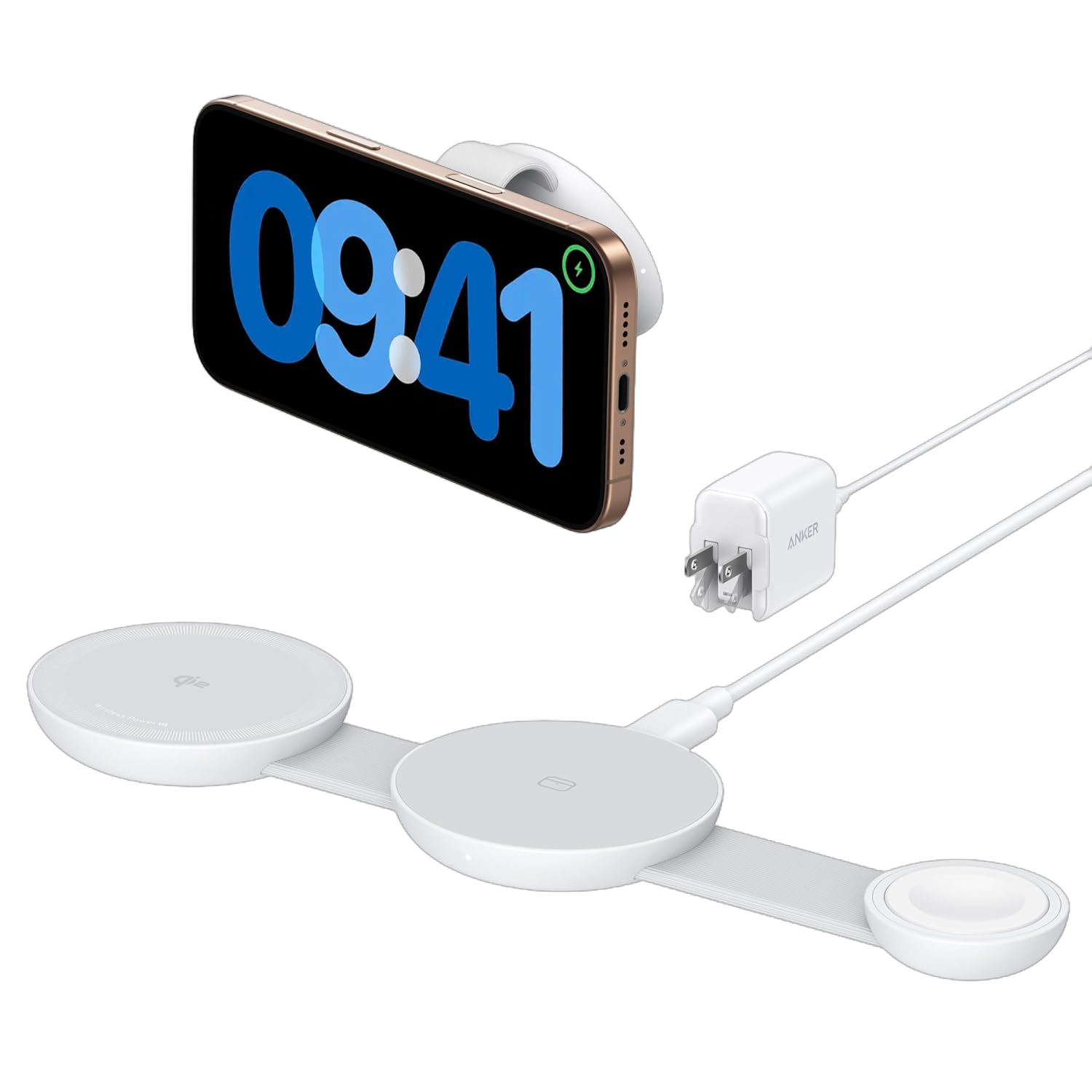 MagGo Wireless Charging Station (3-in-1, Foldable Pad) Z2